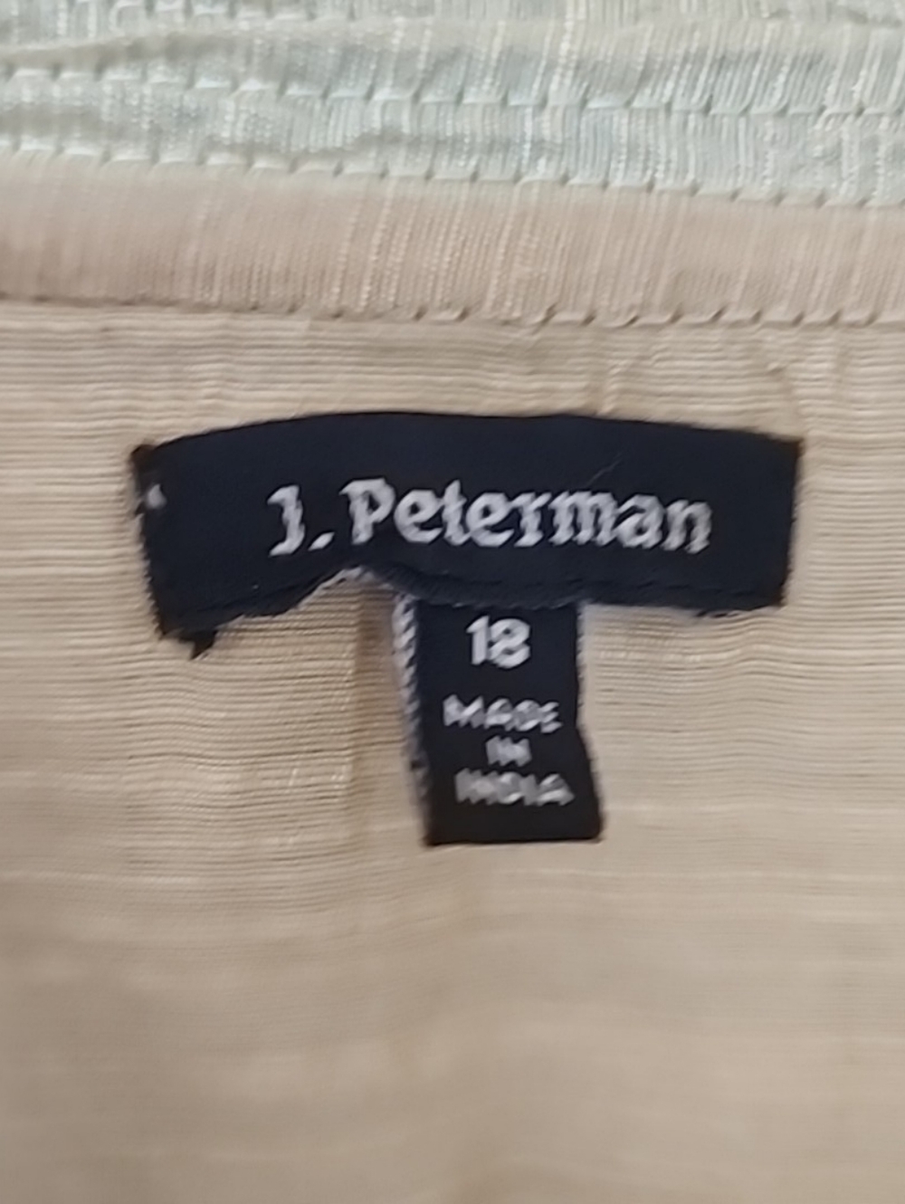 J. Peterman Cotton Silk Boho Maxi Dress 18 - Picture 9 of 14